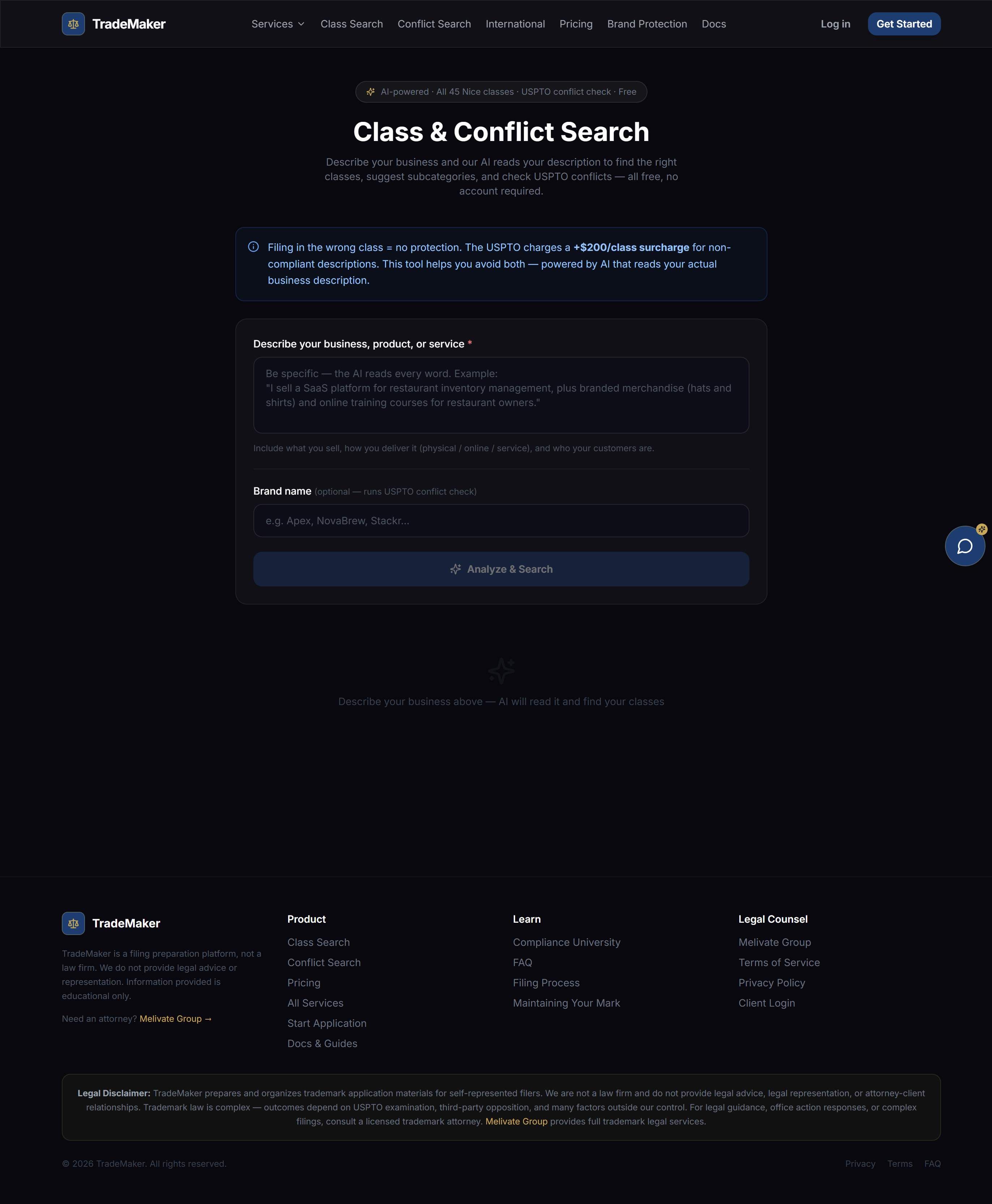 Class Finder